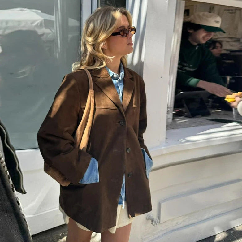 Bruine Blazer Dames