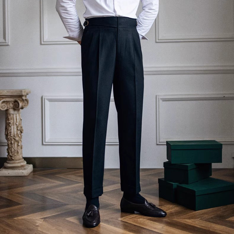 Gentleman Pantalon Heren Zwart