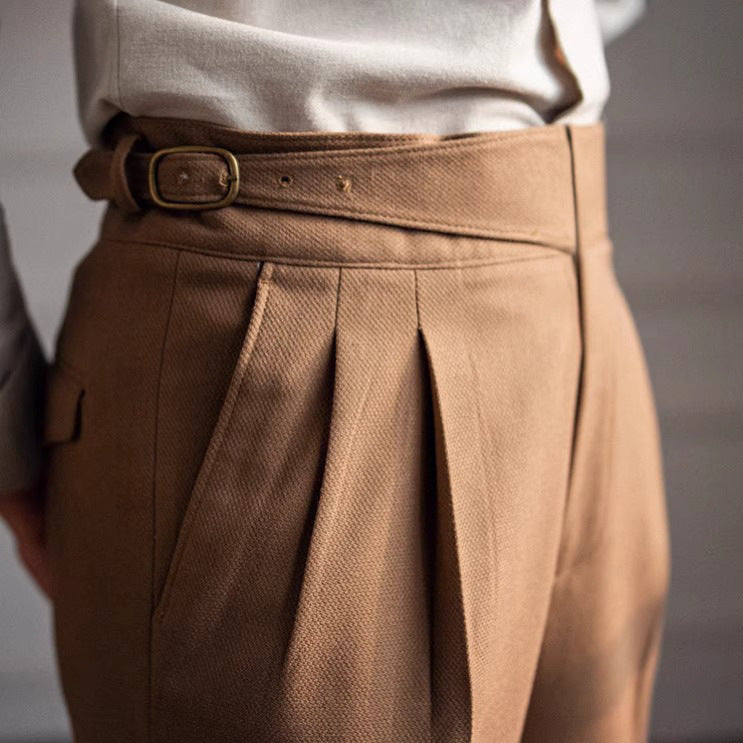 Gentleman Pantalon Heren Beige