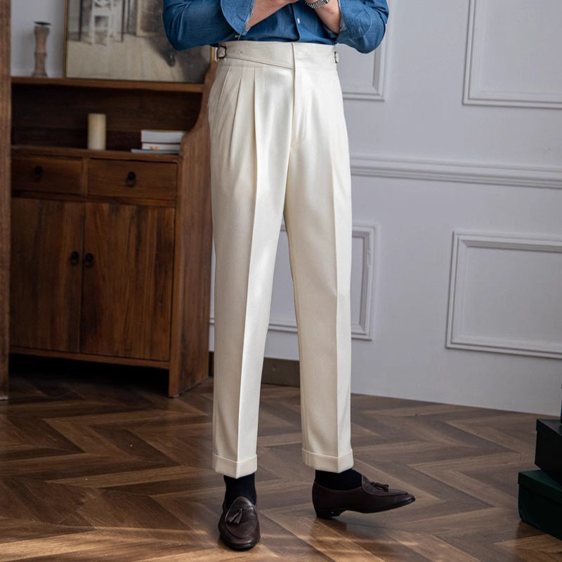 Gentleman Pantalon Heren Wit