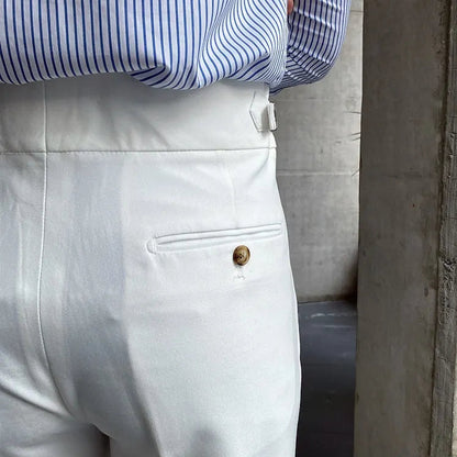 Pantalon met Knoopsluiting Heren