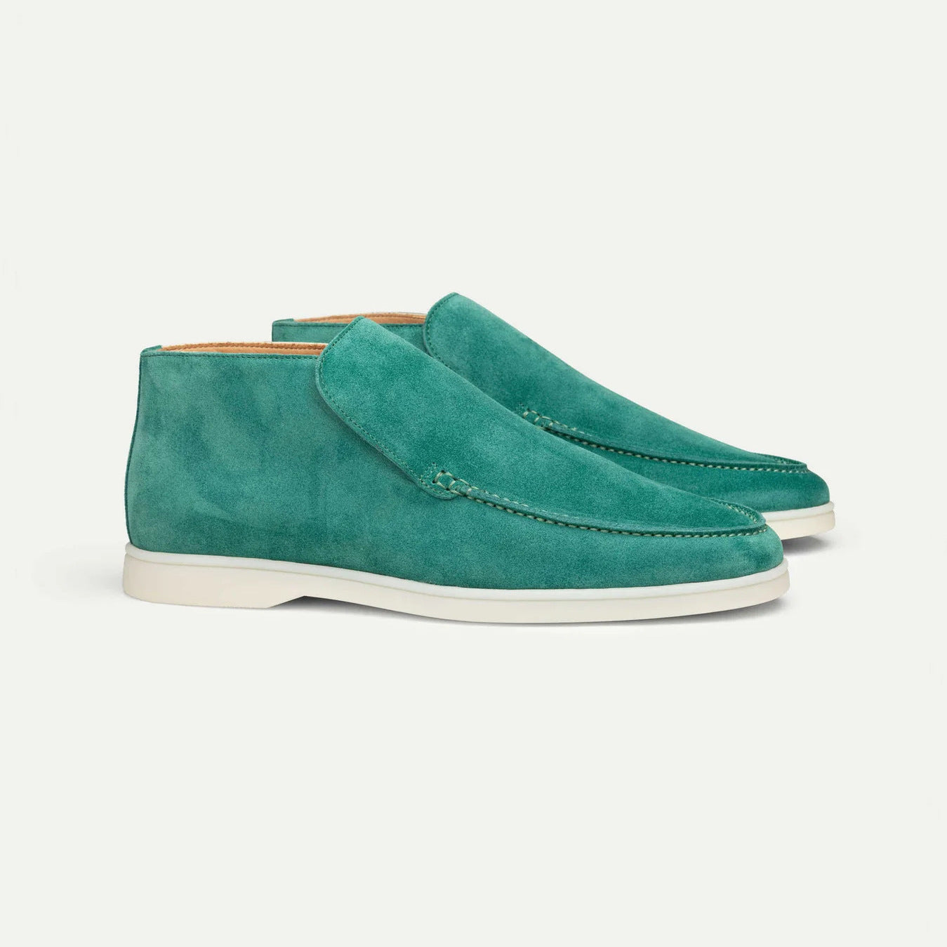 Suede Heren Loafers | Mocassins Emerald
