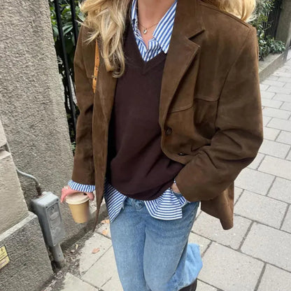 Bruine Blazer Dames