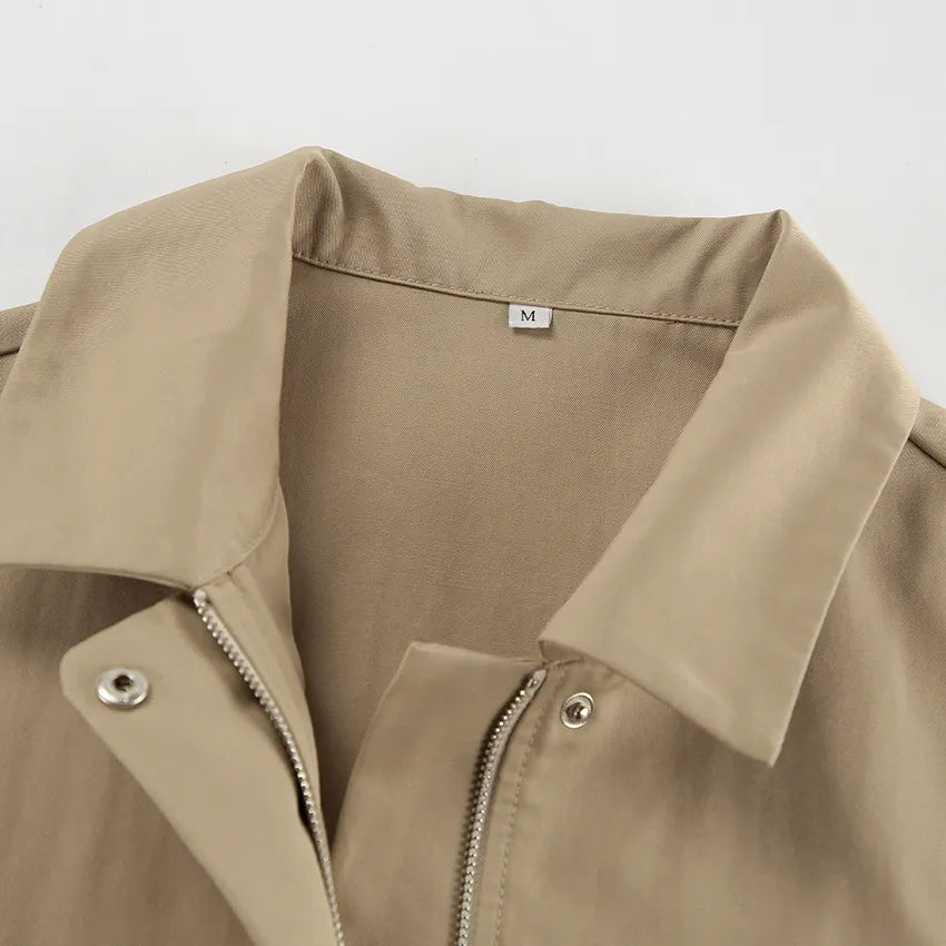 Korte Tussenjas Dames Beige | Lentejas