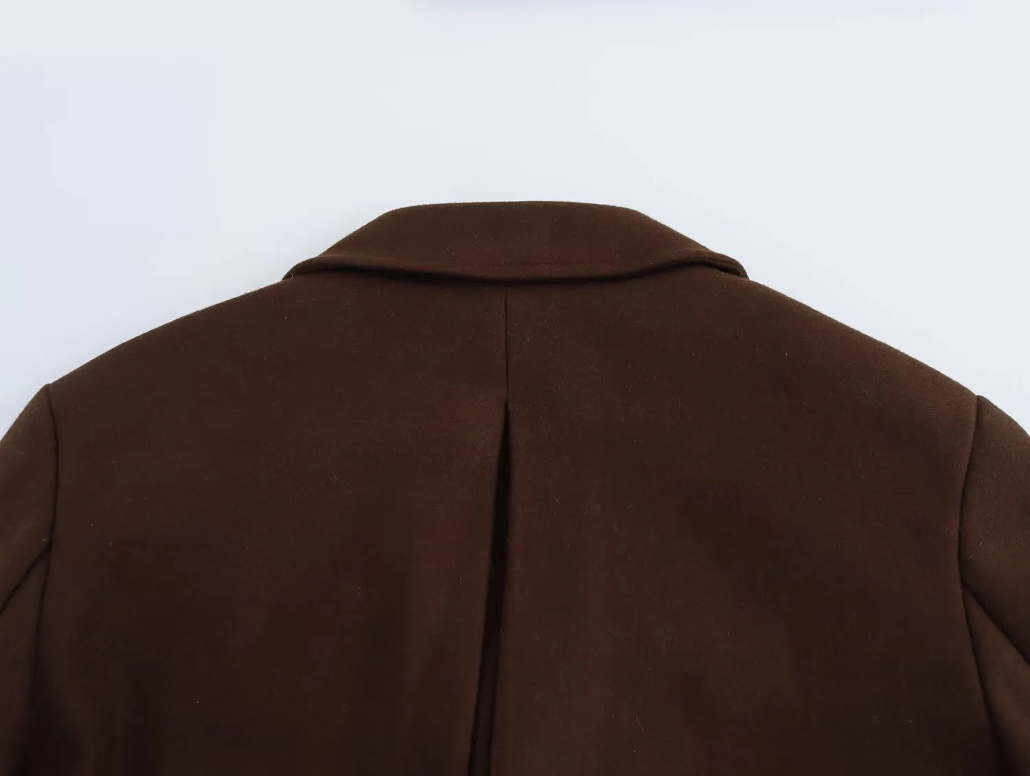 Lange Trenchcoat Dames Bruin