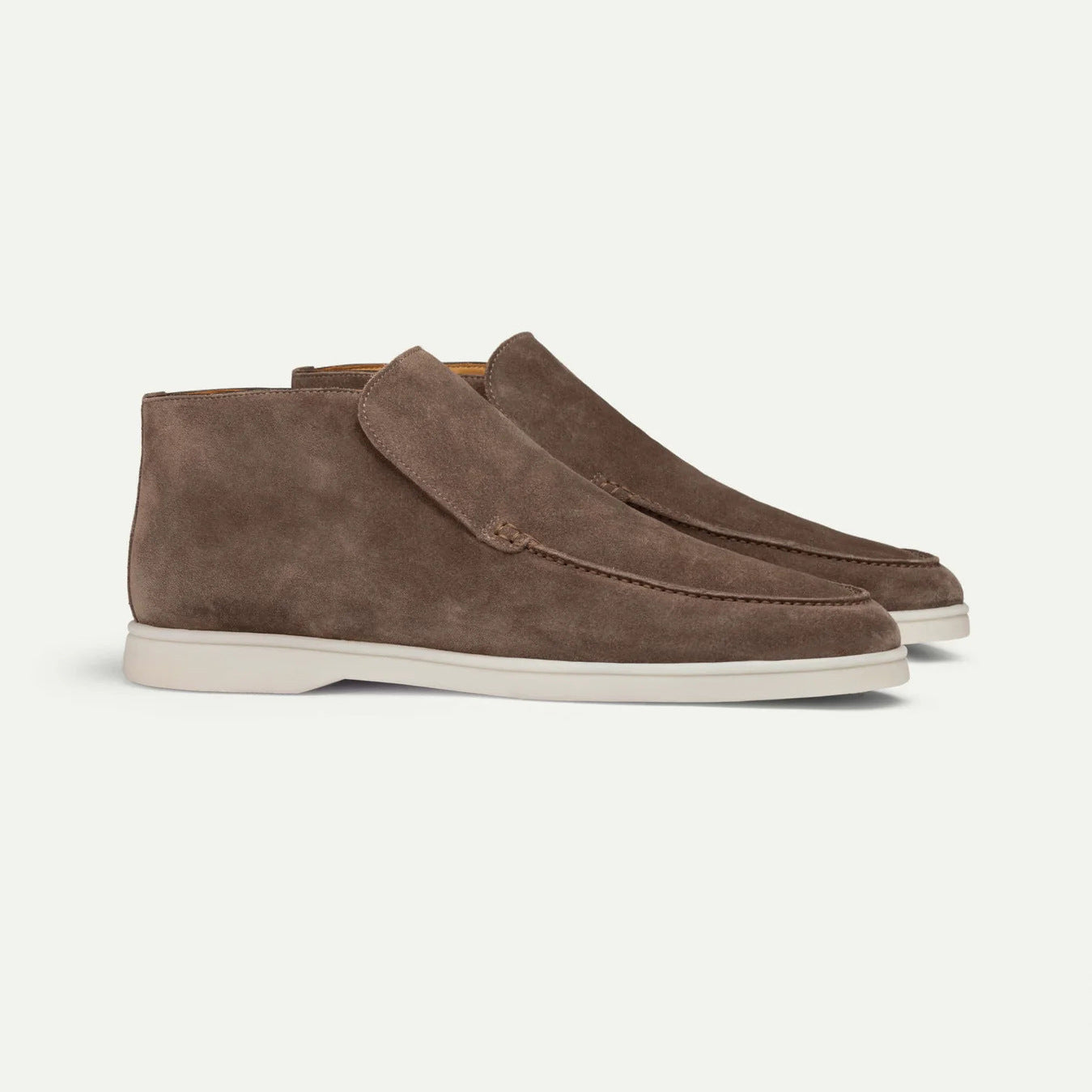 Suede Heren Loafers | Mocassins Karamel