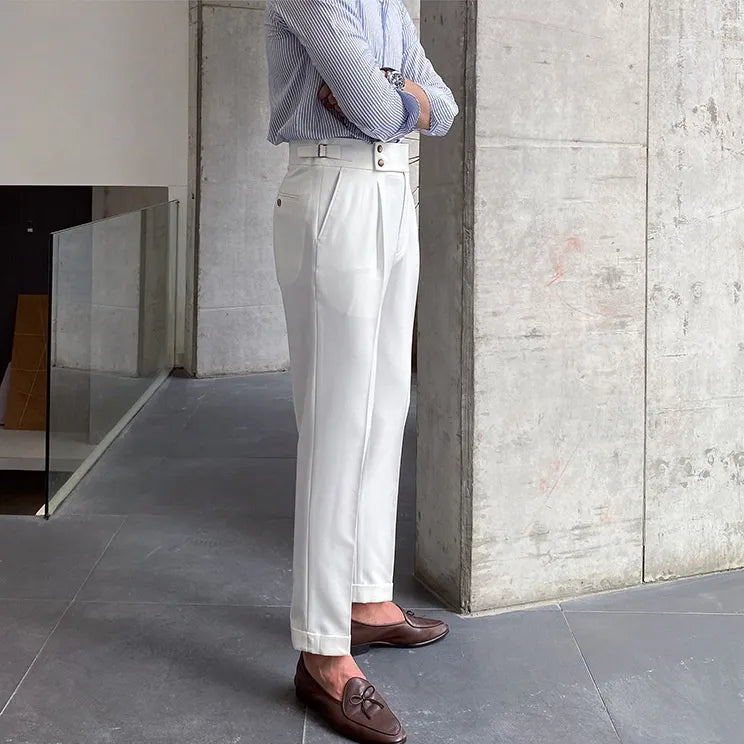 Pantalon met Knoopsluiting Heren