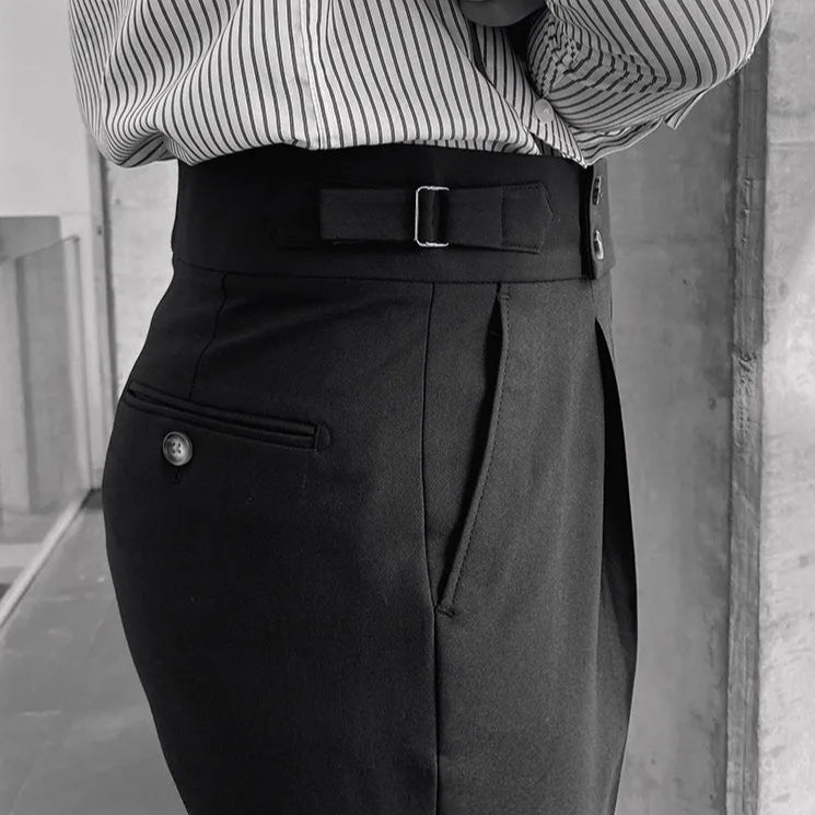 Pantalon met Knoopsluiting Heren