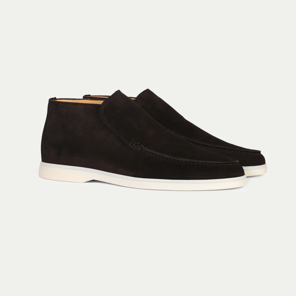 Suede Heren Loafers | Mocassins Zwart