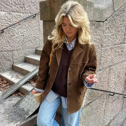 Bruine Blazer Dames