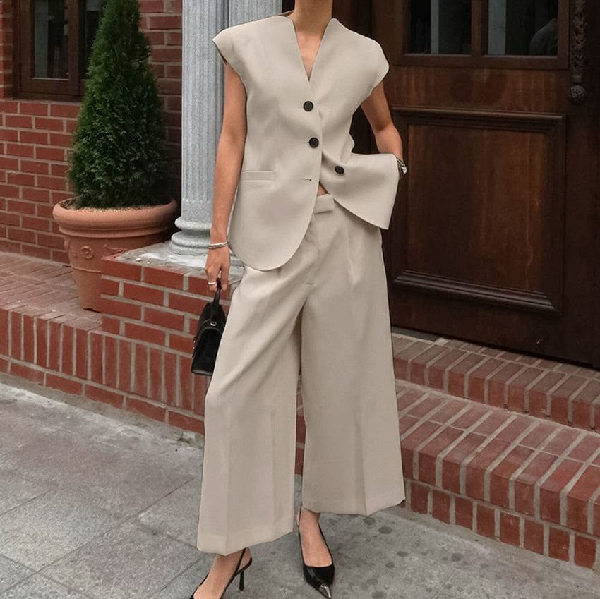 Casual Tweedelige Pak Set Dames | Co-ord Blazer en Pantalon
