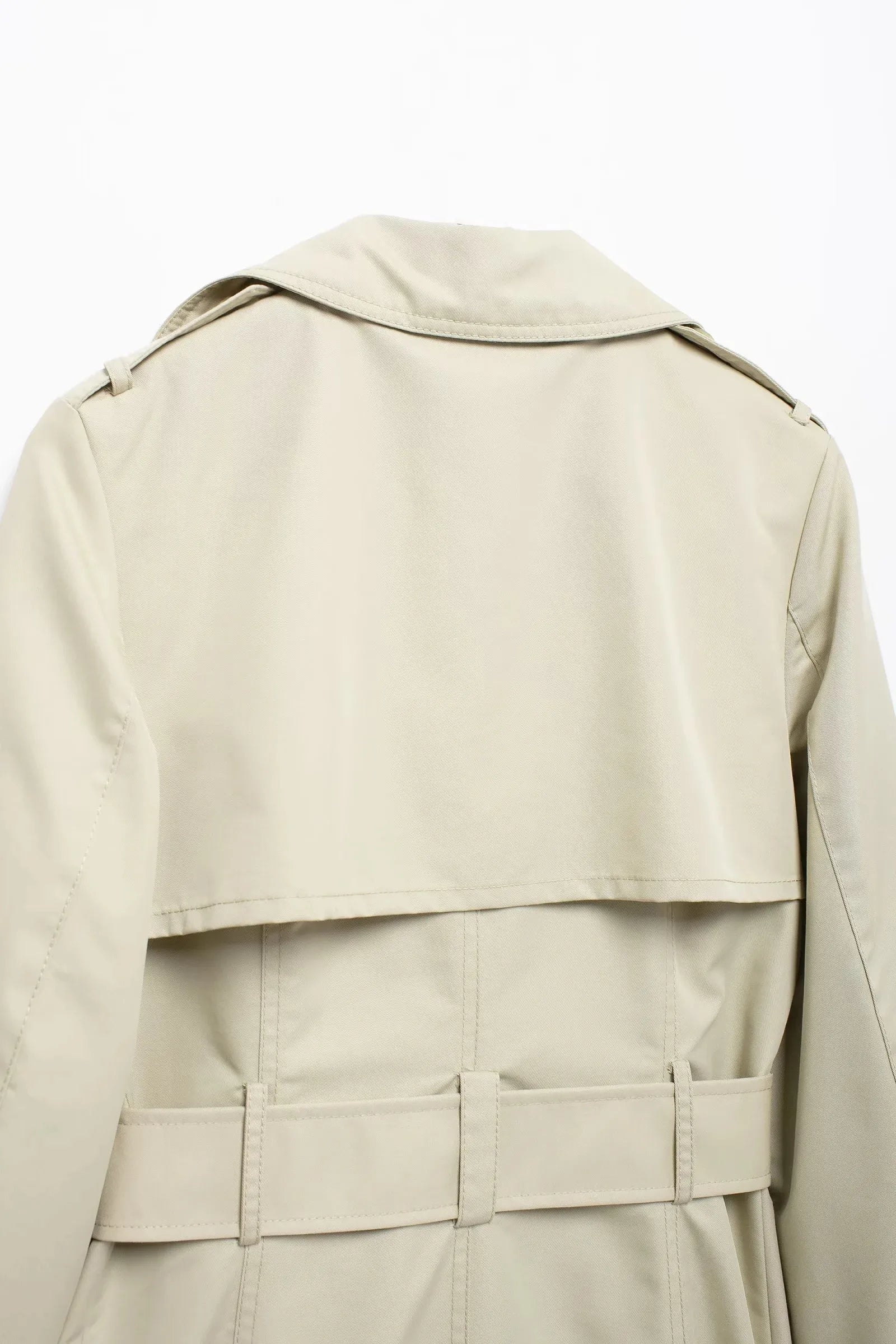 Dunne Double Breasted Dames Trenchcoat