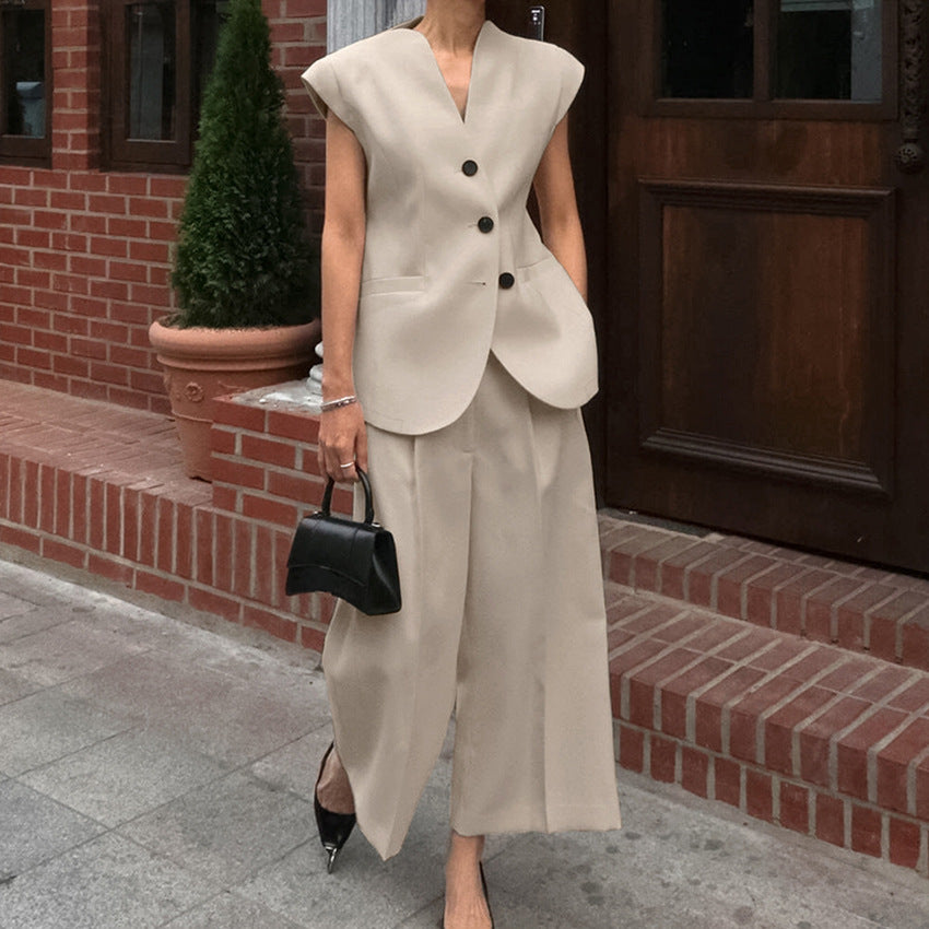 Casual Tweedelige Pak Set Dames | Co-ord Blazer en Pantalon