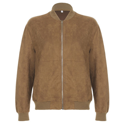 Retro Bruine Tussenjas Dames